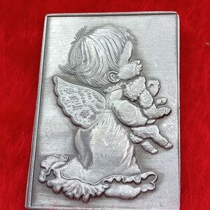Aluminum Christmas Angel Brooch Wendell August Forge